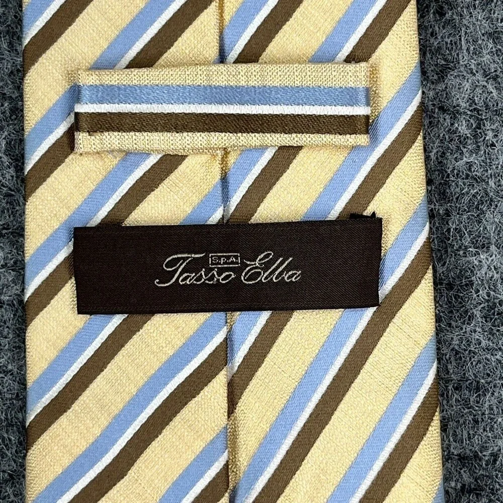 Tasso Elba Tie Mens Silk made 60